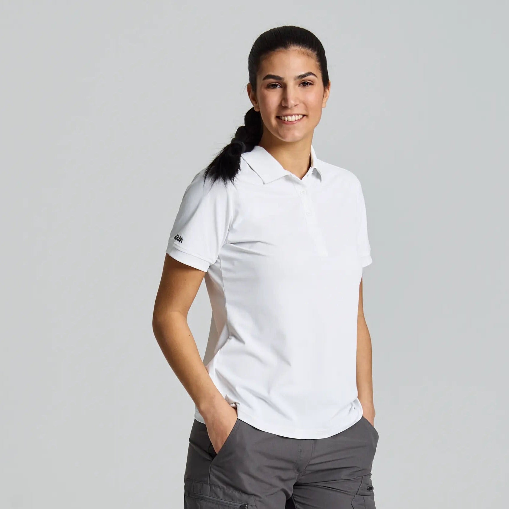 WS Tech Pique Polo SS
